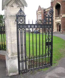 Gate repaired by Weldwell